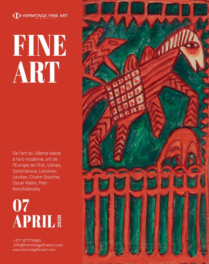 FINE ART: From 19th century art to modern art, Eastern European art, icons, Goncharova, Larionov, Levitan, Chaim Soutine, Oscar Rabin, Petr Konchalovsky