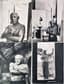 ANDRÉ VILLERS (1930-2016)
SET OF 4 PHOTOGRAPHS OF PICASSO