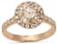 2CT. FANCY BROWN/YELLOW DIAMOND AND 18K YELLOW GOLD RING
