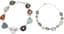 SET OF TWO CRYSTAL AND GEMSTONE NECKLACE