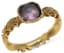 ANTIQUE 18K GOLD AND AMETHYST RING