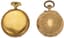 *TWO 18K GOLD OPEN-FACE POCKET WATCHES