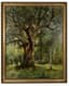 KARLIS ROZENS [KARL ROSEN] (1864 -1934) 
Oak in Latvian forest