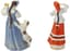 TWO SOVIET PORCELAIN SCULPTURES, 1950S
Princess with the Apple and Russian Beauty
