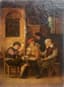 FLEMISH SCHOOL, 19TH CENTURY
AFTER ADRIAEN VAN OSTADE (1610-1685)
Three peasants playing cards