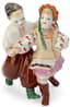 SOVIET PORCELAIN SCULPTURE ‘UKRAINIAN DANCE’, 1950S
Model by Olga Rapay, 1950s
Kyiv porcelain factory, Ukraine