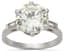3.45 CT. DIAMOND IN PLATINUM RING (WITH CERTIFICATE)