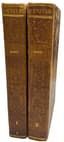 CHOPIN JEAN MARIE (1796-1871)
Russie. Paris: Firmin Didot Freres, Editeurs, 1838.
Two volumes, octavo. 21.5 x 13.5 x 3.5 cm. 
First edition. in French.