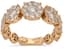 18K YELLOW GOLD AND DIAMOND RING