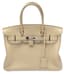HERMES BIRKIN 30 
PARCHEMIN TOGO LEATHER, 2010