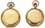 *TWO 18K GOLD POCKET WATCHES