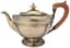 MAPPIN & WEBB SILVER TEA POT, 1923