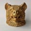 RUSSIAN GILT-BRONZE BEAR-HEAD STAMP BOX, circa 1870–1880