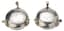 HARRIS & SCHAFER PAIR OF SILVER SALT CELLARS