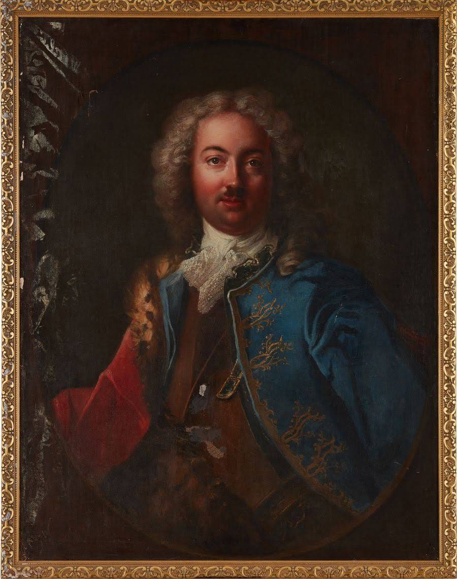 Портрет дворянки 18 века Никитин