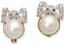 EAR CLIPS 18K WHITE GOLD, DIAMOND, MABE PEARL