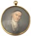 A GOLD-MOUNTED PORTRAIT MINIATURE OF AND HAIRWORK LOCKET PENDANT, FIRST QUARTER OF 19TH CENTURY 
ATTRIBUTED TO JOHAN CARL FREDRIK VIERTEL (1772–1834)