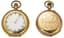 *TWO 18K GOLD POCKET WATCHES