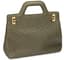 SALVATORE FERRAGAMO 
LIMITED EDITION TOP-HANDLE OSTRICH HANDBAG