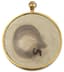 A GOLD-MOUNTED PORTRAIT MINIATURE OF AND HAIRWORK LOCKET PENDANT, FIRST QUARTER OF 19TH CENTURY 
ATTRIBUTED TO JOHAN CARL FREDRIK VIERTEL (1772–1834)