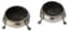HARRIS & SCHAFER PAIR OF SILVER SALT CELLARS