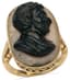 18K YELLOW GOLD CAMEO RING, EARLY 20TH CENTURY