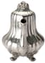 AUGUST FICKERT SILVER COFFEE POT 
Dresden, 1850-1860