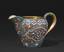 Milk jar with polychrome cloisonne enamel by the factory of G. Klingert