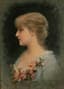 EMILE EISMAN-SEMENOWSKY (1857-1911)
Blond Girl with a flower collar