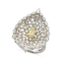 GIRONA PRIVÉ
BAGUE EN OR GRIS 18K ET DIAMANTS 8.93 CT. (AVEC CERTIFICAT)