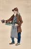ALEXANDRE BENOIS (1870-1960)
Costume design for The Street flower seller for the opera ‘La Bohème’ of Giacomo Puccini