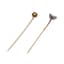 SET OF TWO ANTIQUE 14K GOLD TIE PINS