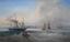 ANTON MELBYE (1818-1875)
Ships off the French coast