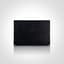 CARTIER PARIS
ART DECO BLACK SUEDE EVENING CLUTCH WITH JADE AND LAPIS LAZULI OPENING CLASP, CIRCA 1930