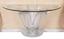 LALIQUE CACTUS HALF-MOON CONSOLE TABLE