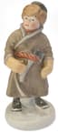 SOVIET PORCELAIN FIGURE YOUNG WOODCUTTER, 1955
Model by V. Maslov
Pesochnoye, Pervomaisky porcelain factory, Yaroslavl region