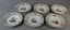 SIX MEISSEN PORCELAIN PLATES, KNOB PERIOD, 1860–1924