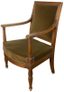 JACOB-DESMALTER
FAUTEUIL EN BOIS ET PLACAGE D’ACAJOU, DEBUT 19EME SIECLE