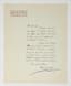 MARCEL L’HERBIER (1888-1979)
Manuscript letter signed and typed letter signed