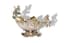 ROCAILLES STYLE SILVER SHELL-SHAPED VASE WITH TWO CUPIDS
Workshop of Konstantin Linke, Moscow, 1893