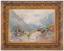 PAOLO SALA (1859-1929)
Shepherds, peasants and goats in the mountains
