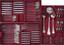 SILVER CUTLERY SET ENGLISH STYLE, 19TH CENTURY