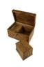 CIGAR BOX
Karelian birch. A large cigar box, including two small boxes of Karelian birch, designed to store cigars and cigarillos....