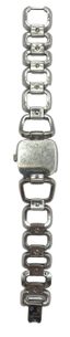 GUCCI
VINTAGE ‘G-GUCCI’ STAINLESS STEEL WATCH WITH A G-SHAPED LINK BRACELET
