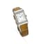 JAEGER-LECOULTRE ‘REVERSO’ STEEL, LEATHER WATCH