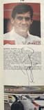 AYRTON SENNA (1960-1994), AUTOGRAPH
NIKI LAUDA (1949-2019), AUTOGRAPH
OFFICIAL PROGRAMME OF THE 42ND MONACO F1 GRAND PRIX, 1984 (31 MAY – 3 JUNE)
