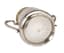 RUSSIAN PARCEL-GILT SILVER SUGAR BOWL WITH A LID, circa 1908-1917