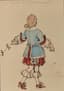 ALEXANDRE BENOIS (1870-1960)
A set of two costume designs, including Prince Charming [Prince Desiré] for The Sleeping Beauty
