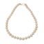 COLLIER AVEC PERLES DE CULTURE, OR JAUNE '750', FERMOIR 18K