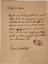 GIOACCHINO ROSSINI (1792-1868)
Autograph Letter Signed to Andrea Nozzari in Naples, in Italian.